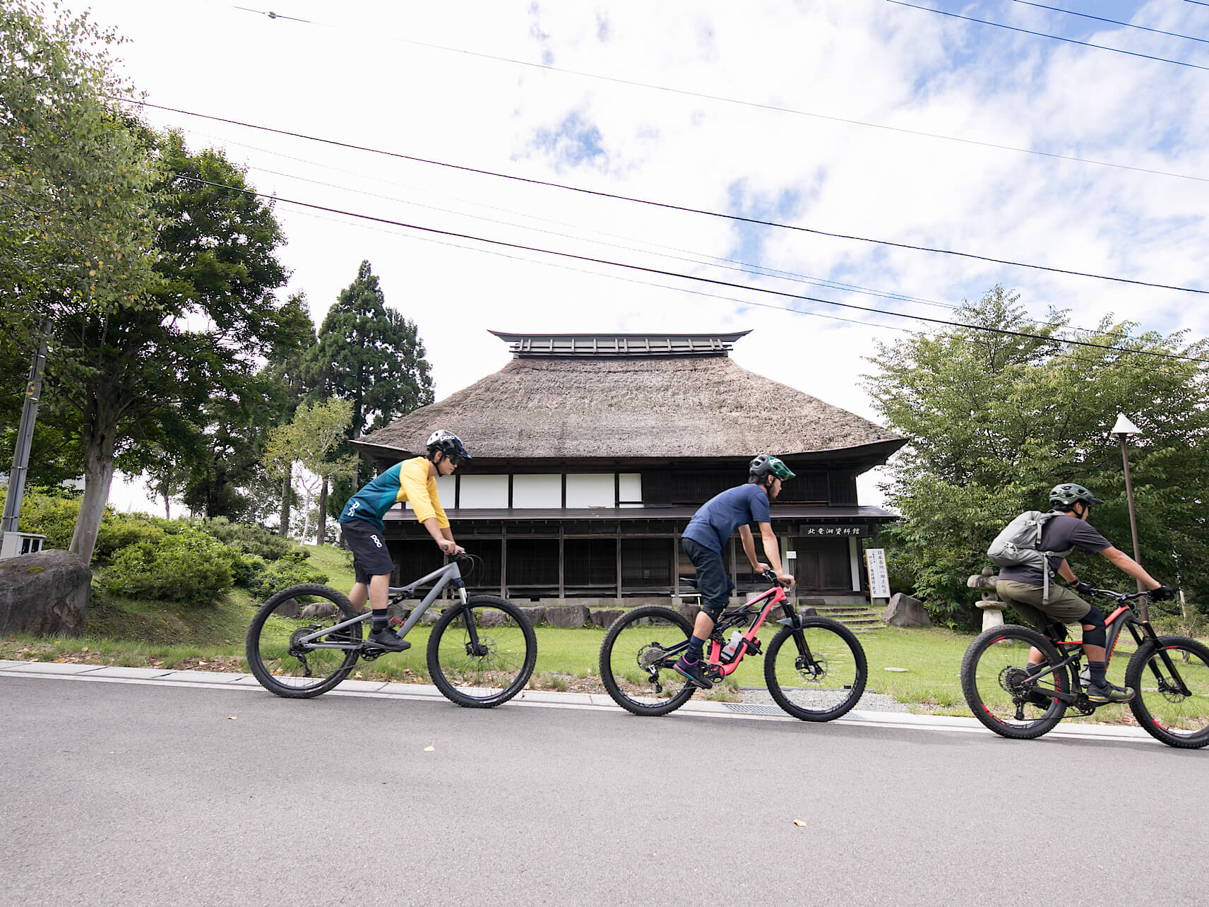 Bike touring